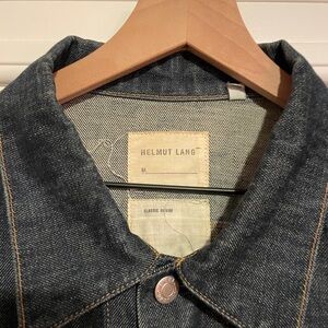 Helmut Lang Dark Blue Denim Jacket